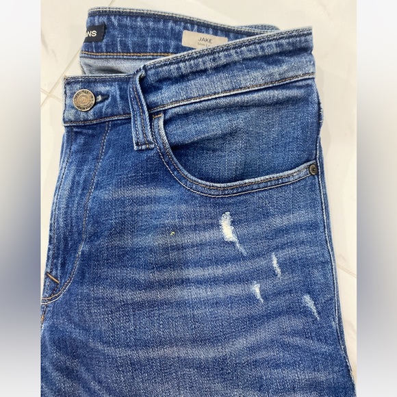 Mavi Mens Jake Blue Denim Jean 32 / 36 LONG LEG INSEAM for tall and lean guys - Picture 5 of 10